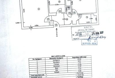Apartament cu 2 camere decomandat în Războieni - 2