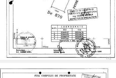 Teren Construcții intravilan de 662 mp, în Central - 2
