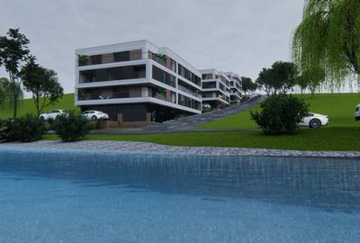 Apartament cu 2 camere, Open-space, 73mp utili cu vedere panoramica !! - 2