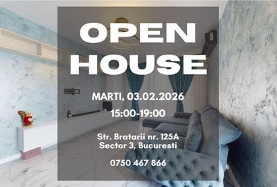 Apartament cu 3 camere decomandat, mobilat în Ozana