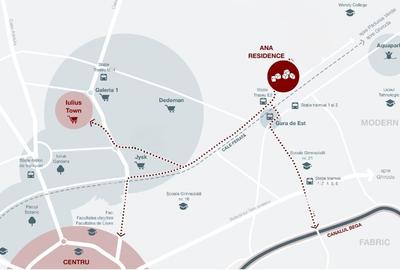 Apartament  3 camere, decomandat, Ana Residence, str Stuparilor nr.6, Timisoara - 8