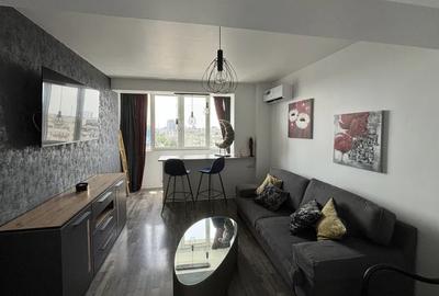 Dorobanti metrou Stefan cel Mare, bl.reabilitat, AMENAJAT balcon,AC,mobilat. - 2