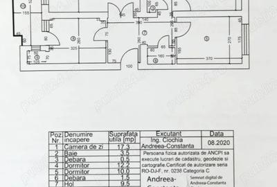 Apartament cu 3 camere decomandat în Calea București - 1