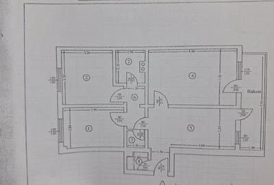 Apartament cu 3 camere decomandat în Exercițiu