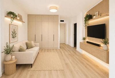 Apartament cu 2 camere semidecomandat, mobilat în Theodor Pallady