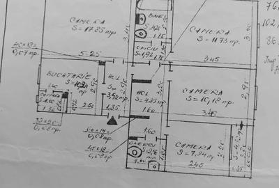Apartament cu 4 camere decomandat în Central