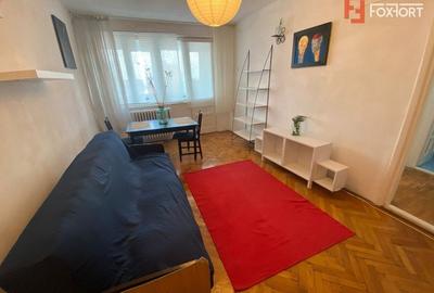 Apartament cu 2 camere semidecomandat, mobilat în Cetății