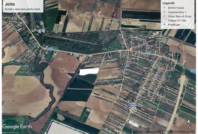 Teren de 4990 mp, în Joița