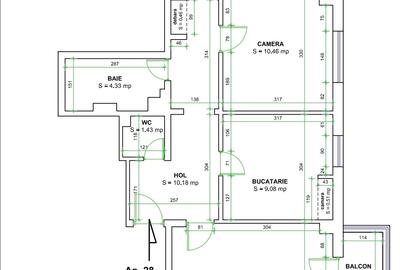Apartament cu 3 camere decomandat în Griviței - 10