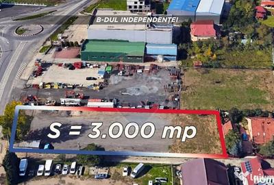 Teren de 3000 mp, în Independenței - 6