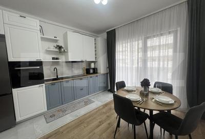 Apartament cu 2 camere semidecomandat, mobilat în Florești