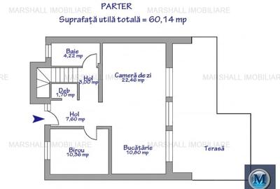 Casă cu 5 camere cu Canalizare în Bucov - 4