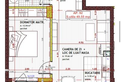 Apartament cu 2 camere semidecomandat în Florești - 1