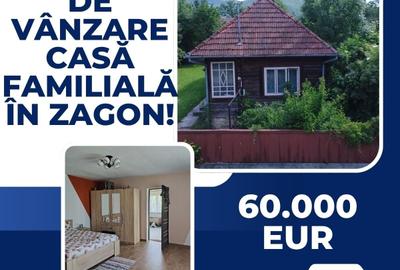 Casă cu 3 camere cu Teren 1129 Mp în Zagon - 1