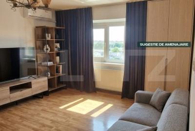 Apartament cu 3 camere decomandat, mobilat în Micro 12