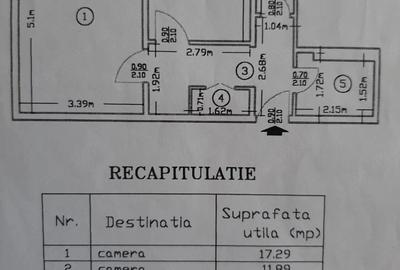 Apartament cu 2 camere decomandat în Colentina