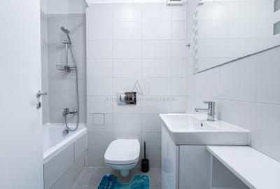 Apartament cu 3 camere, mobilat în Barbu Văcărescu - 15