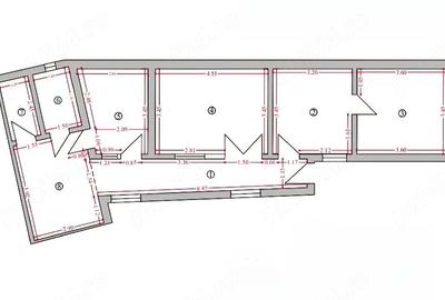 Casă cu 3 camere cu Teren 146 Mp în Tei