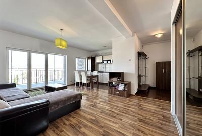 Apartament 2 camere, zona The Office, 57 mp, terasa 22 mp, bloc nou