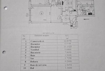 Apartament cu 3 camere semidecomandat în Colentina - 2
