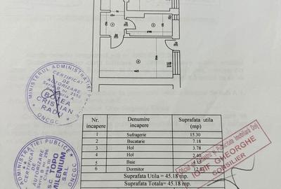 Apartament cu 2 camere decomandat în Popoveni - 1