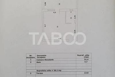 Garsonieră decomandată în Făgăraș