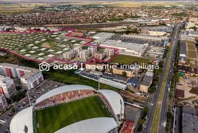 Teren Construcții intravilan de 893 mp, în UTA - 6
