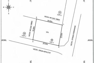 Teren JUPITER–str FERDINAND colț cu st CAROL-vedere la mare de la et 1 - 7