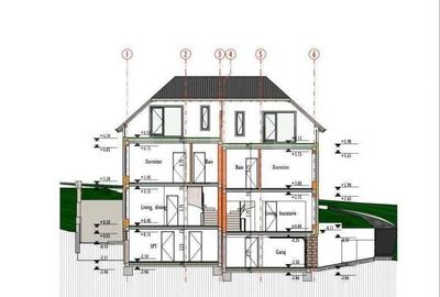 Unitatea nr 2 , Duplex semifinisat, zona Dambul Rotund, priveliste spre oras - 9