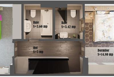 Casă cu 5 camere cu Teren 175 Mp în Central - 3