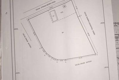 Teren de 3200 mp, în Albești