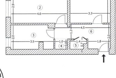 Apartament cu 3 camere semidecomandat în Drumul Taberei - 2