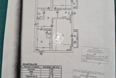 Apartament cu 3 camere decomandat în Podu Roș
