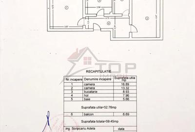 Apartament cu 2 camere decomandat, mobilat în Valea Lupului - 12