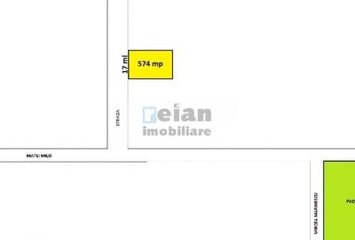 Teren Construcții intravilan de 624 mp, în Central