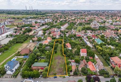 Teren casa individuala, duplex, hotel, clinica-Timisoara, str Gospodarilor - 3