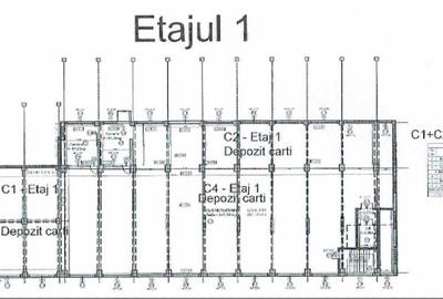 Spațiu industrial, 1336 mp în Central