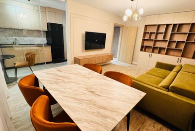 Apartament cu 2 camere semidecomandat, mobilat în Unirii
