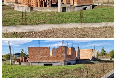 Casă cu 5 camere cu Teren 1000 Mp în Micălaca