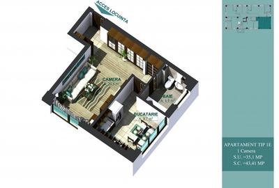 Promotie apartament 1 camera direct de la dezvoltator - 2