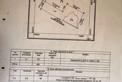 Casă individuală cu 4 camere cu Canalizare în CET - 5