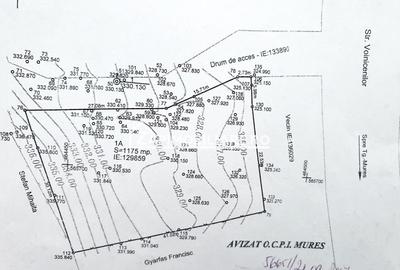 Teren 1.175 mp. 36 m. deschidere, zona Unirii  Targu Mures - 4