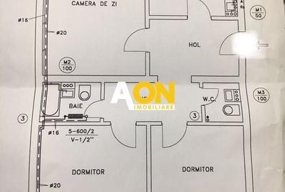 Apartament cu 3 camere decomandat, mobilat în Cetate