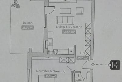 Apartament superb cu 2 Camere si terasa generoasa - Iancu Nicolae - 15