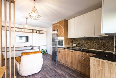 Apartament cu 2 camere semidecomandat, mobilat în Europa