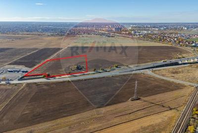 Teren intravilan 13.482 mp pe Centura Nord Arad, front 188 m - 3