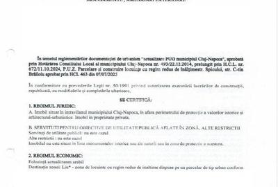 Teren Construcții intravilan de 807 mp, în Bună Ziua - 3