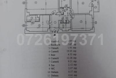 Apartament 3 camere | 68 mp | Decomandat | Soseaua Mihai Bravu – Sector 3 - 2
