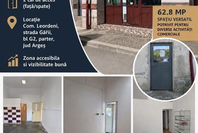 Spațiu comercial, de 62 mp, în Cârciumărești - 2