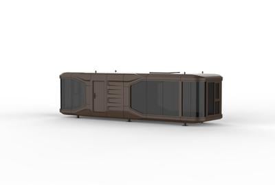 Casa tip Capsula de la View Box Houses - modelul London - 3
